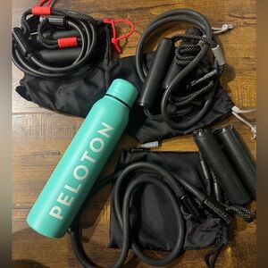 Peloton BRAND NEW resistance bands and water bottle
